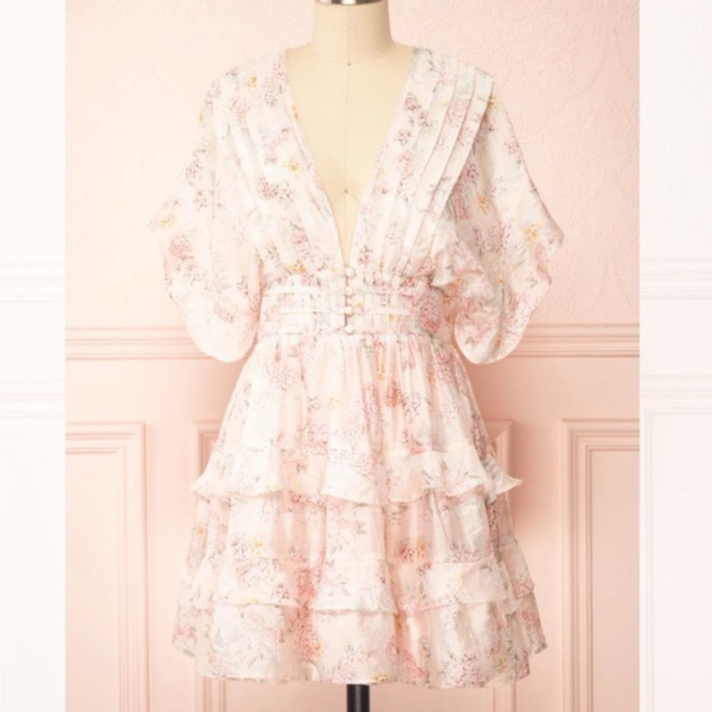 Floral Ruffle Dress